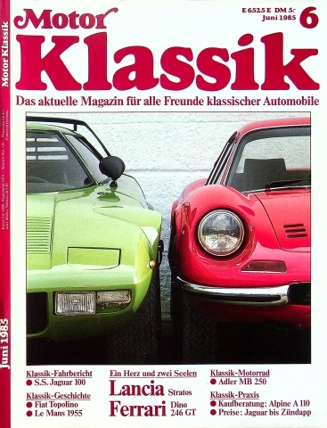 Deckblatt Motor Klassik (06/1985)